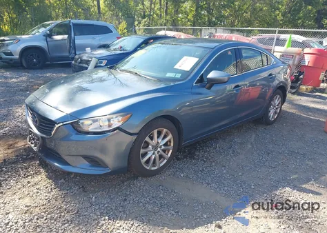 2016 Mazda Mazda6 I Sport from USA, damaged, VIN JM1GJ1U53G1432612